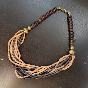Wooden Bead Necklace